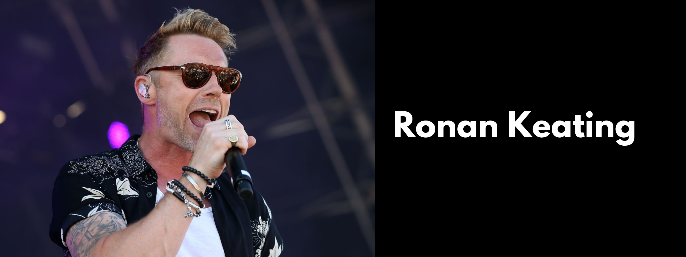 Ronan Keating Sunglasses