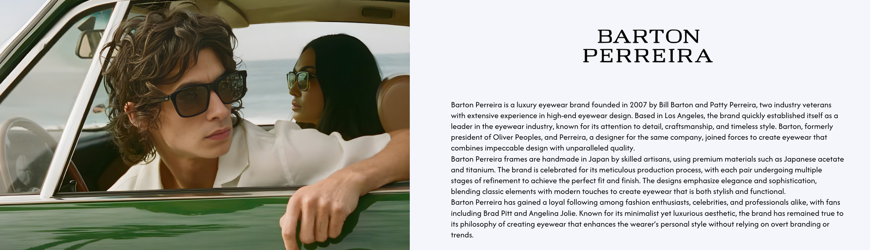 Barton Perreira Sunglasses