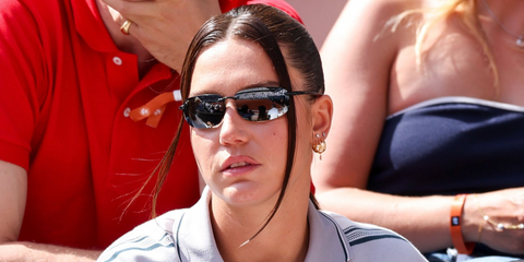 Actress Adele Exarchopoulos was seen wearing Maui Jim Ho'okipa 407-02 sunglasses at the French Open 2026.