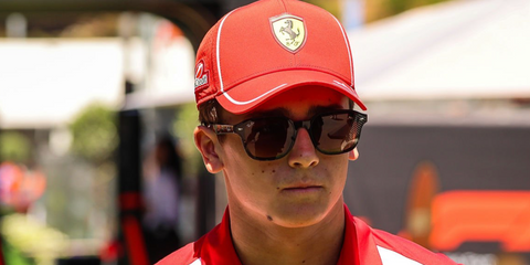 Swedish-Bosnian Formula junior racer Dino Beganovic was seen wearing black Ray-Ban RB 4458D 601/87 at the F1 Grand Prix of Catalunya-Barcelona, June 2026.