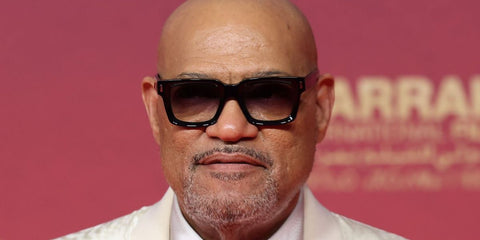Laurence Fishburne was seen wearing black Cutler and Gross Sun 1386 01 Square Sunglasses with brown gradient lenses at the Marrakech International Film Festival 2025.