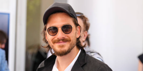 Italian actor Luca Marinelli was seen wearing Giorgio Armani AR6068 300187 sunglasses at the Cannes Film Festival 2022.
