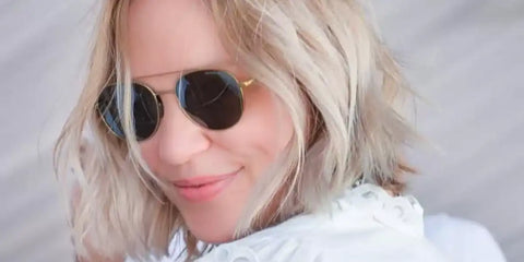 Egyptian actress Shereen Reda was seen wearing Porsche Design 8947 C Polarised sunglasses. Shop online now on Pretavoir
