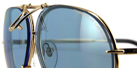 Porsche Design 8478 'Gold Edit' Three Lens Set Edition - As Seen On Larry Bird
