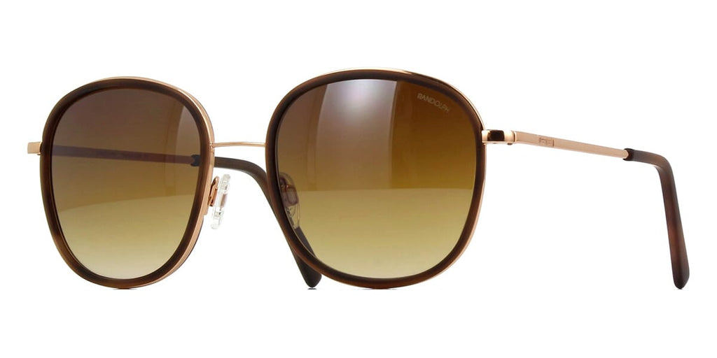 Randolph Elinor 22K Rose Gold EI000 Sunglasses